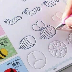 Sank Magic Practice Copybook 4 for Kids (Pack of 2)