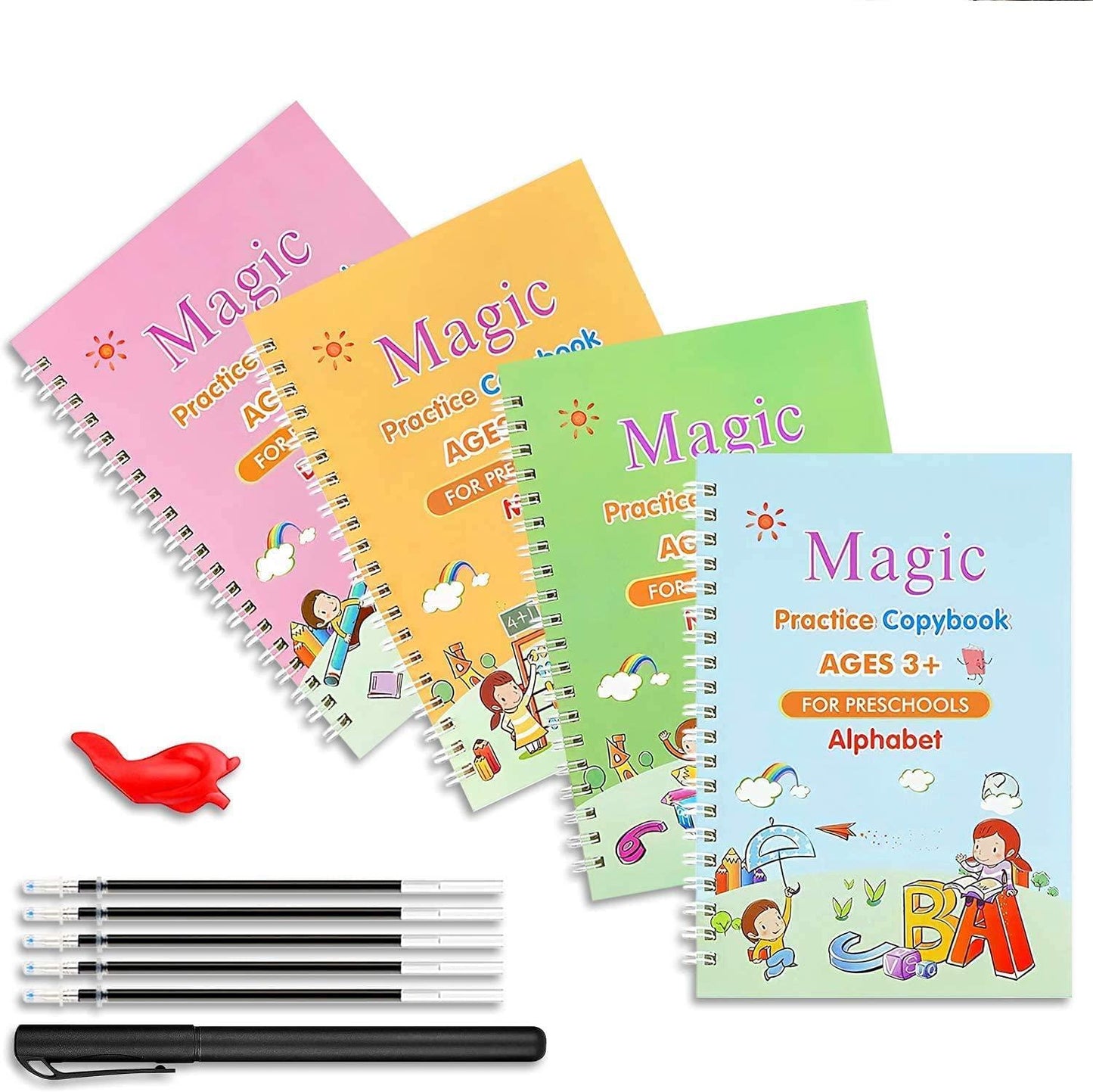 Sank Magic Practice Copybook 4 for Kids (Pack of 2)