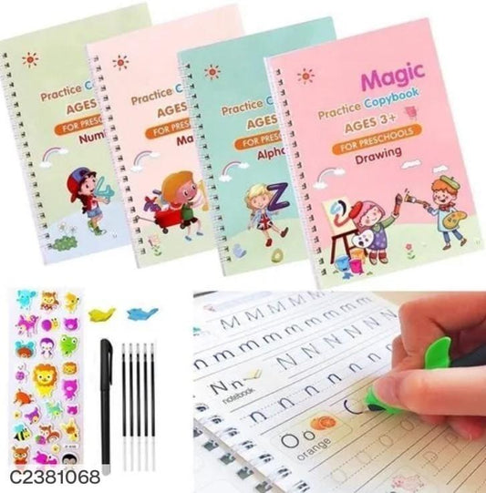 Sank Magic Practice Copybook 4 for Kids (Pack of 2)